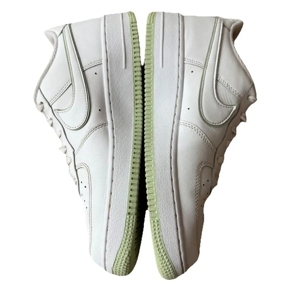 Nike Air Force‎ 1 GS AF1 Low White Honeydew Youth SIZE 7 Casual Shoes CT3839-108